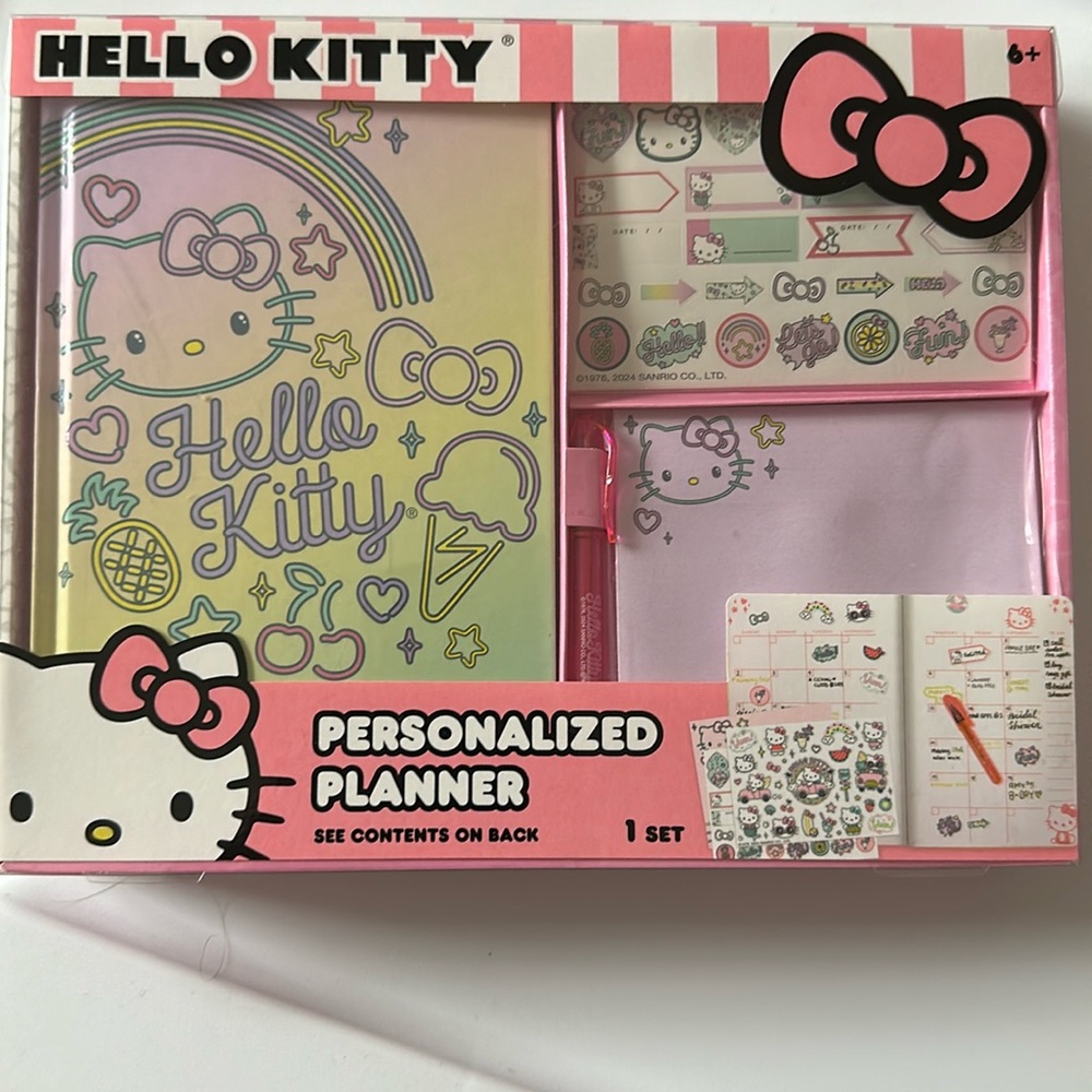 Hello Kitty Personalized Planner